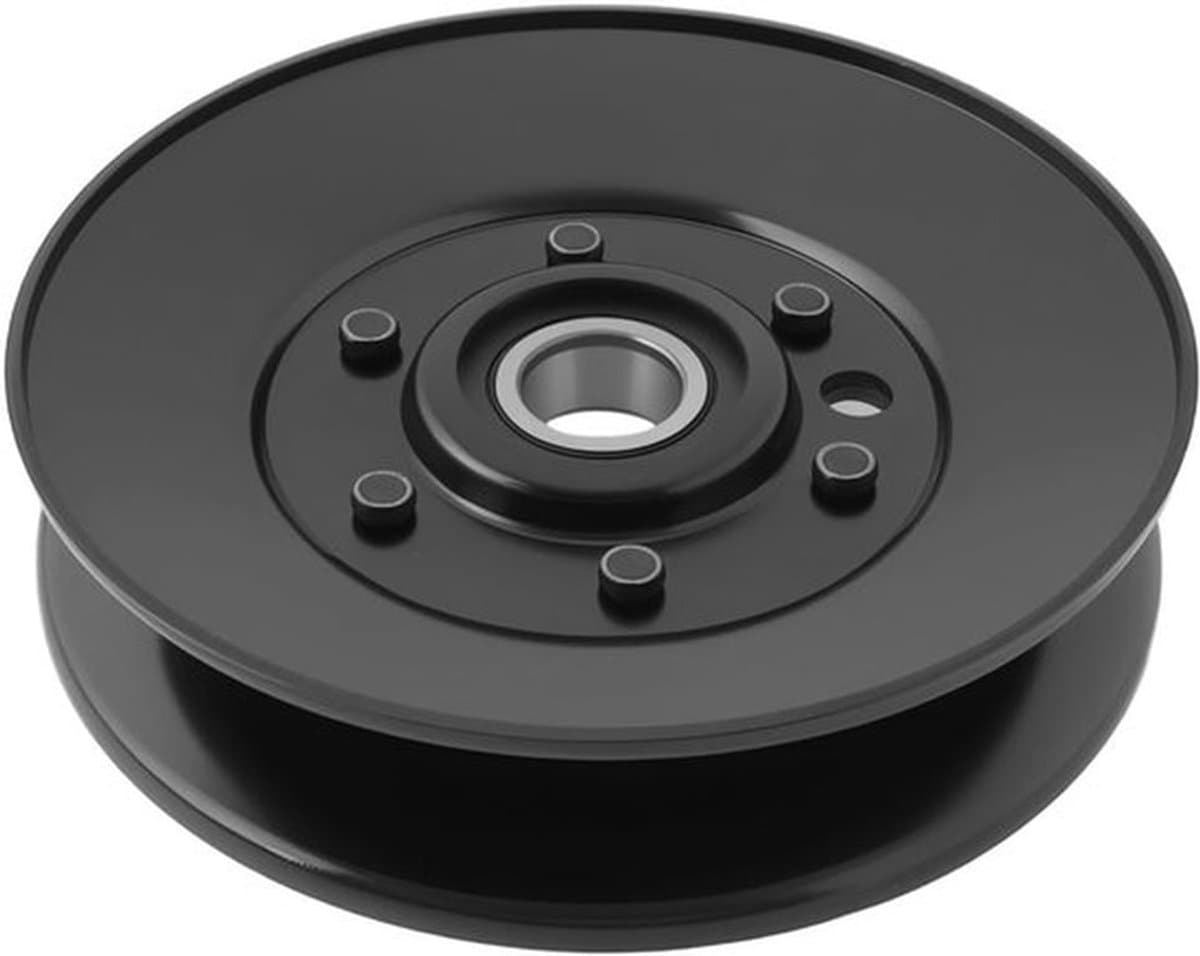 Stationaire Katrol - Loopwiel - Compatibel - Hoogte 30 mm - Breedte 127 mm - Binnendiameter 17 mm - Duurzaam Metaal — afbeelding 1