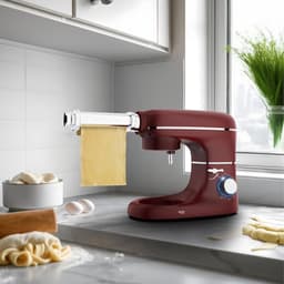 SP® Deegmachine - Kneedmachine - Mixer met Kneedhaak - Rood - 38cm x 32cm x 24cm — thumbnail 3