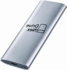 Externe Harde Schijf - Draagbare SSD - Data Opslag - Universele Compatibiliteit - 2 Terabyte - Zilver — thumbnail 1