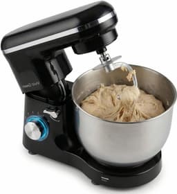 Keukenrobot - Mixer - Bakken en Koken - Krachtige 2000W Motor - 6.2L Kom - Zwart — thumbnail 1