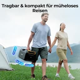 Draagbare airconditioner 5-in-1 compacte camping airco met app bediening, snelle koeling, 3500 BTU voor tent en camper — thumbnail 4