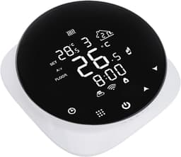 Slimme Thermostaat - Vloerverwarming Regelaar - Comfort Instellen - Afstandsbediening Via App - Wandmontage - Wit — thumbnail 4