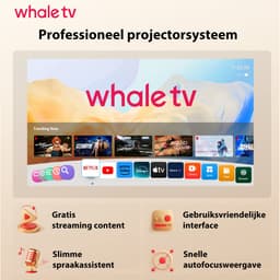 XGODY Gimbal N6 Pro Beamer - Netflix Officieel Gecertificeerd - 700 ANSI Lumen Full HD 1080P - Autofocus & 4K Ondersteuning - Draaibare Standaard 135° - Home Cinema Projector met Bluetooth/WiFi 6 — thumbnail 2