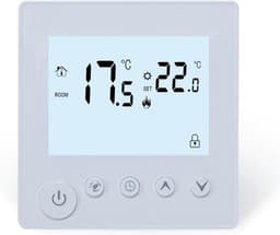Digitale Thermostaat - Slimme Regelaar - Temperatuur Regelen - Energie Besparend - 90-240V - Wit — thumbnail 1