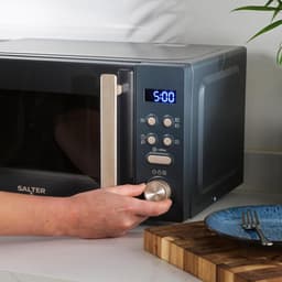 Digitale Magnetron - Vrijstaande Oven - Snel Maaltijden Bereiden - 8 Automatische Programma's - 20 Liter Capaciteit - Grijs — thumbnail 2