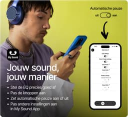 Fresh 'n Rebel Clam Core 2 - Draadloze Bluetooth Koptelefoon - Over-Ear - 70 uur Speelduur - My Sound App - Storm Grey — thumbnail 4