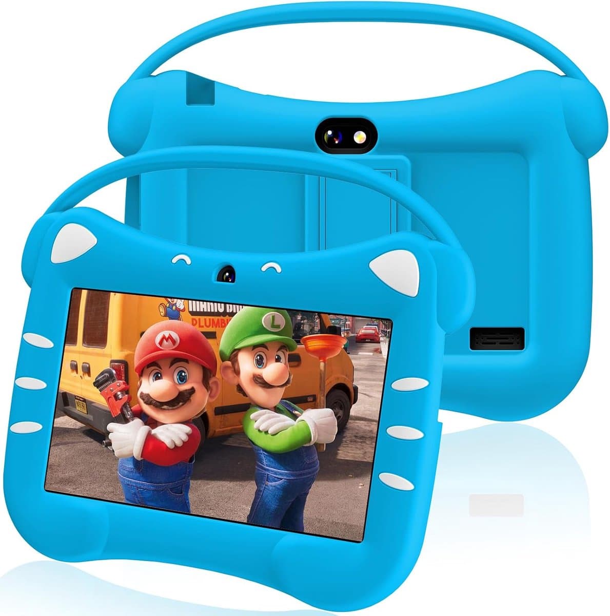 SnelShoppen - Kids Tablet 7 Inch Android voor Kinderen met WiFi, Bluetooth, Ouderlijk Toezicht, Dubbele Camera, 32GB ROM, Geschikt voor Kinderen van 3 — afbeelding 1