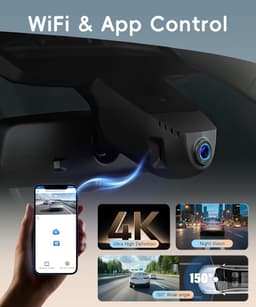 SnelShoppen - 4K Auto Dashcam voor BMW X3/X3M 2018-2024, OEM Stijl, Loopopname, G-Sensor, Wifi, App, 2160P Autocamera + 64GB TF Card — thumbnail 3
