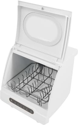 Allvia® Mini Vaatwasser - Kleine Vaatwasser - Vrijstaande Vaatwasser - Met 5 Programma's - met Waterpijpen en Serviesstandaard — thumbnail 1