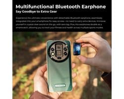 Robuuste Smartphone Grijs - 8800 mAh Accu - 6.7 Inch Scherm - Android 15 - 108 MP Camera - 5G Mobiele Telefoon
