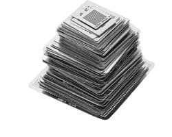 130PCS BGA Reballing Stencils en Solder Mesh Kit voor Directe Hitte - Professionele Repareertools voor Telefoons en Elektronica