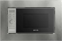 Geïntegreerde Magnetron - Inbouwmagnetron Grill - Keuken Gemak - Roestvrij Staal Design - 21 Liter - Zwart — thumbnail 1