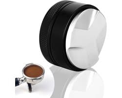 58mm RVS Leveler voor Koffie, Professioneel Leveling Gereedschap voor Gemalen Koffie, Precisie en Gebruiksgemak
