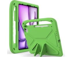 iPad Air 13 Kinderhoes - Kindvriendelijke Tablet Case - Bescherming Tablet - Lichtgewicht EVA Schuim - 13 Inch - Groen