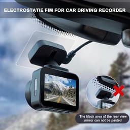 Dashcam Adhesive Pads & Films, Double-Sided Stickers and Transparent Anti-Static Windscreen Films (Pack of 12) — thumbnail 2