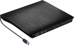 Extern Schijfstation - USB Lezer Brander - Gegevensbeheer Back-ups - Snelle USB 3.0 - 14.7x14.5x1.9cm - Zilver — thumbnail 1