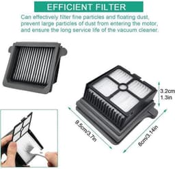 Accessoirekit Geschikt voor de Tineco Floor One S7 stoomreiniger, inclusief 3 rolborstels en 3 HEPA-filters. — thumbnail 4