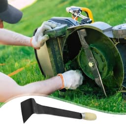 Maaierdek Schraper - Grasmaaier Reiniger - Gazon Onderhoud - Lange Steel - 40 cm - Niet gespecificeerd — thumbnail 5
