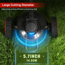 Elektrische grasmaaier voor binnenplaatsen, tuinen en stoepranden — thumbnail 3