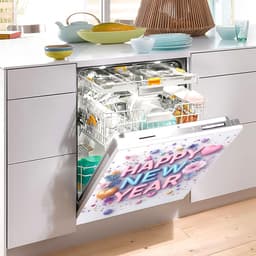 Magnetische Vaatwasserhoes - Keuken Decoratie - Keuken Opfrissen - Universele Compatibiliteit - 58 x 66 cm - Thema — thumbnail 4