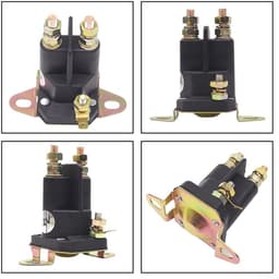 Startrelais Motor - 12V DC Schakelaar - Grasmaaier Starten - Robuuste Metalen Behuizing - 77 x 75 x 47 mm — thumbnail 3