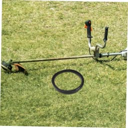 Grasmaaier Riem - Dek Trimmer Riem - Gazon Onderhoud - Duurzaam Rubber - 213 cm - Zwart — thumbnail 3