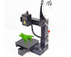 Mini 3D Printer - Compacte Printer - Huis & Hobby - Volledig Geassembleerd - 4x4x4 inch - Zwart