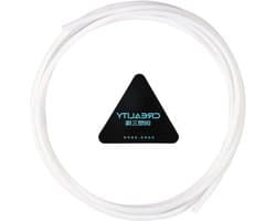 PTFE Bowdenbuis - Teflon slang - 3D printen - Hoge temperatuurbestendigheid - 2 meter - Wit