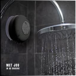 RUX® Douche Speaker - Badkamer Speaker - Douche Speaker Bluetooth - Zwart - 4cm x 5cm x 3cm — thumbnail 5
