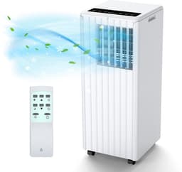 Mobiele airco 7000 BTU 3-in-1 – Stil – Nachtmodus – 24U – Afstandsbediening – Klasse A – Koelmiddel R290 – Compact – Wielen – LED-display — thumbnail 1