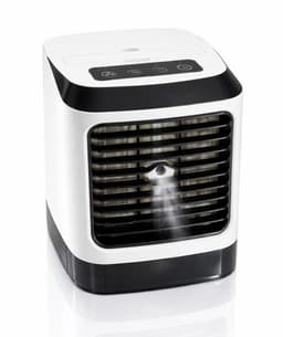 Aircooler Mini Airco – Mobiele Airco Zonder Slang – Luchtkoeler & Luchtbevochtiger 4-in-1 – Ventilator met Water, LED & Afstandsbediening – 480ml — thumbnail 4