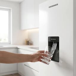 Heinner HC-HM260INVWDD Koel-vriescombinatie met Waterdispenser – 260 L – Elektronische Temperatuurregeling – Omkeerbare Deur – Wit – 5 Jaar Garantie — thumbnail 6