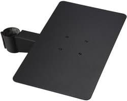 Entertainment Plank - Mediastandaard - TV Meubel - Verstelbaar - 40x37.5cm - Satijn Zwart