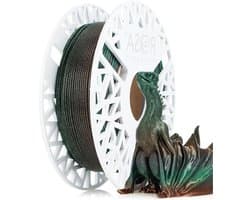 PLA Galaxy Filament - 3D Printmateriaal - Creatief Printen - Zilveren Glitter - 175 mm - Regenboog