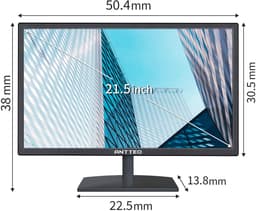 ANTTEQ F2145M - 22 inch Full HD Monitor – 75Hz – TN Paneel – 99% sRGB – Blauw Licht Filter – HDMI/VGA – VESA 100x100 — thumbnail 2