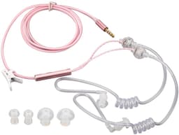 VT Goods - In-ear Binaurale Hoofdtelefoon - Anti-straling - Roze - Ruisonderdrukking - Hoofdtelefoon voor Laptop en Tablet - Ergonomisch ontwerp — thumbnail 3