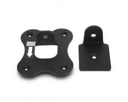 aladdien - Beugel voor Boekenplankluidsprekers - Metalen Luidsprekerbevestigingen - Stabiele Ondersteuning - Geschikt voor 9500S HW Q900A - Duur...