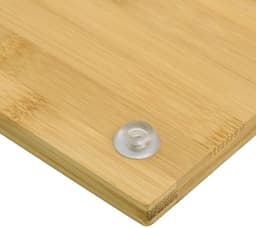vidaXL - Kookplaatafdekking - 50x56x1,5 - cm - bamboe — thumbnail 3