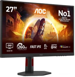AOC G4 Q27G4ZR - QHD Gaming Monitor - 27 inch - 240Hz - 260hz OC - 27 inch — thumbnail 14
