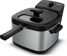 Compacte Friteuse 1,5 L, 2000 W, Temperatuurregeling 150-190°C, Met Deksel — thumbnail 1