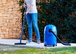 DYNA® Karcher - Karcher Stofzuiger - Bouwstofzuiger - Festool Stofzuiger - Bouwstofzuiger Zonder Zak - Blauw - 53cm x 33cm x 53cm — thumbnail 6