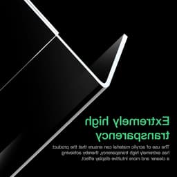 A4 Staander voor Menu of Prijslijst, Verticale Transparante Plexiglas Houder voor Signage met Hoge Zichtbaarheid — thumbnail 3