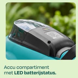 VONROC Mini Elektrische Grasmaaier 20V – 22 cm – Maaien en mulchen in één - Drie instelbare maaihoogtes: 30mm, 40mm, 50mm –- Incl. reinigingstool - incl. 2.0Ah Accu en snellader — thumbnail 3