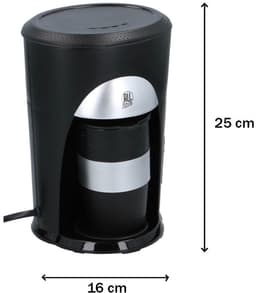 All Ride Koffiezetapparaat 12Volt Auto en Vrachtwagen - Koffiepadmachine voor Koffiepads - Koffiezet Apparaat met Koffiebeker - Auto Accessoiries voor Onderweg - Zwart — thumbnail 4