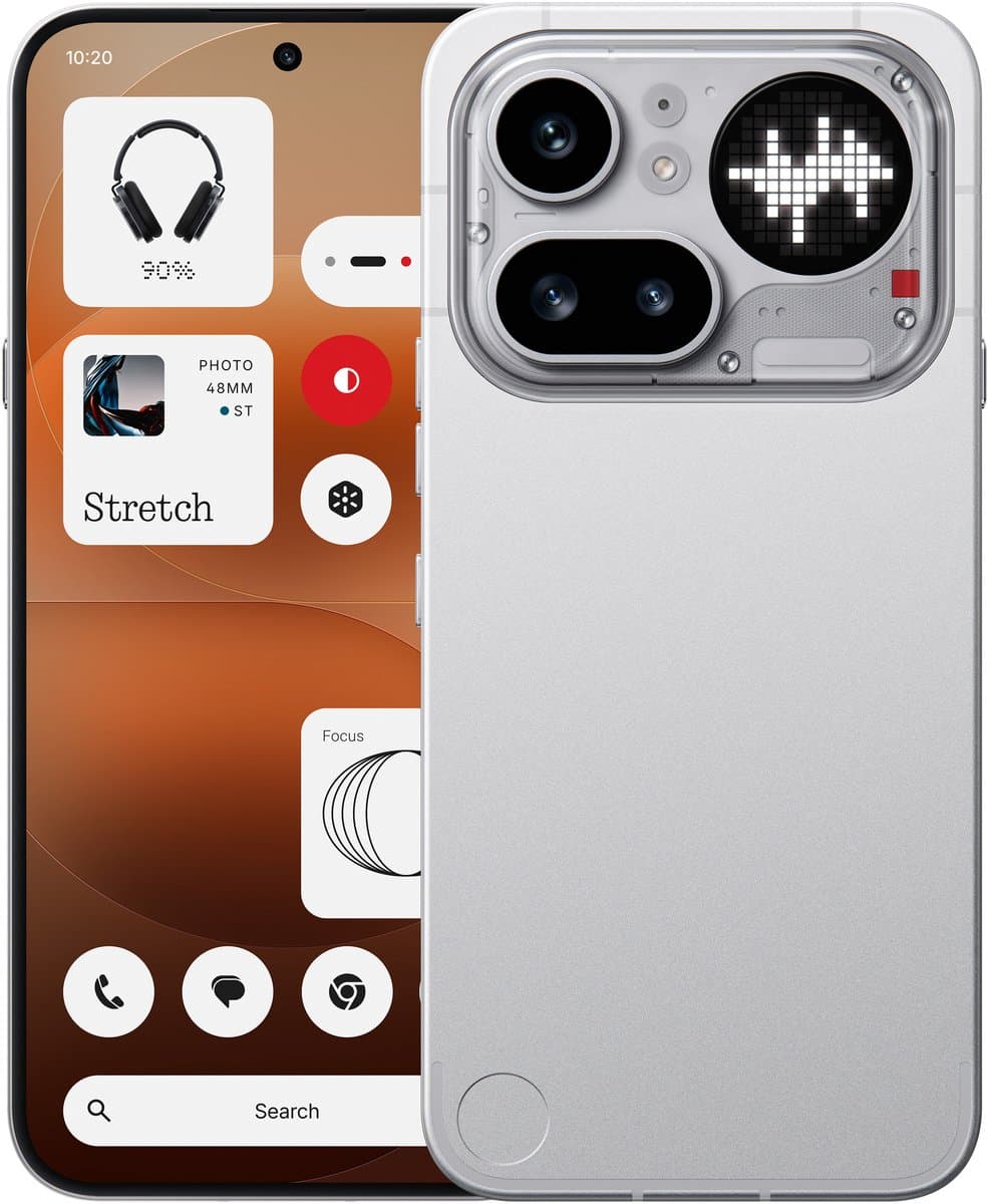 Nothing Phone 4a Pro 5G Dual SIM 8 GB RAM 128 GB - Zilver — afbeelding 1