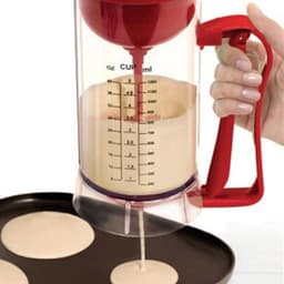 Elektrische Beslag Dispenser - Beslag Mixer Separator - Bakken Maken - Automatisch Mengen - 1500 ml - Wit — thumbnail 3