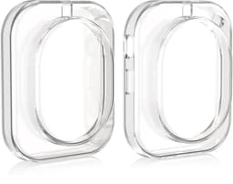kwmobile koptelefoon hoes van TPU - geschikt voor Nothing Headphone (1) - 2x hoes voor hoofdtelefoon in transparant — thumbnail 1