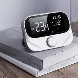 Slimme Thermostaat - Temperatuurregelaar Verwarming - Energie Besparen - 7 Dagen Programmering - 11.8 cm - Wit — thumbnail 4