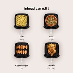 Xiaomi Air fryer XL 6,5L – 220°C – Voor 500g Friet – Zwart — thumbnail 2