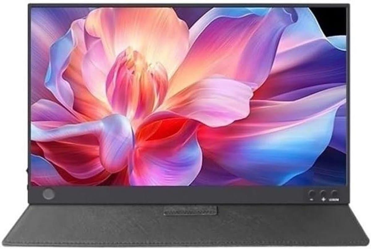 Draagbare Externe Monitor - Uitbreidingsscherm Laptop - Productief Werken - Full HD IPS Scherm - 161 inch - Zilver — afbeelding 1